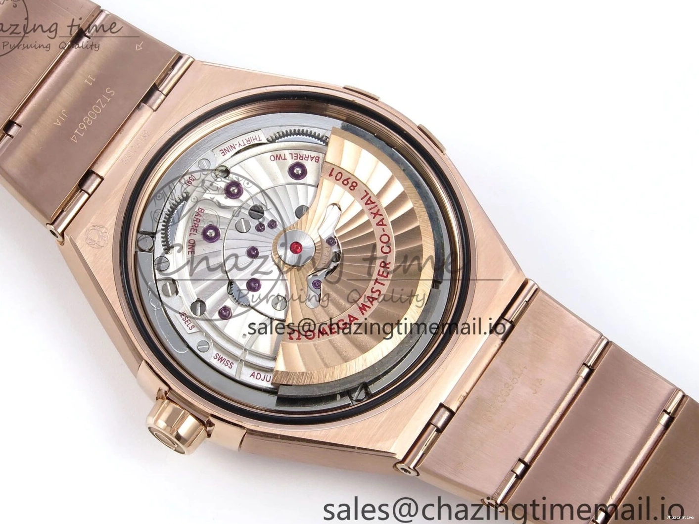 1224 Constellation 41mm RG ASWF 1:1 Best Edition RG Dial on RG Bracelet A Practical 7692